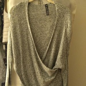 Gray sweater